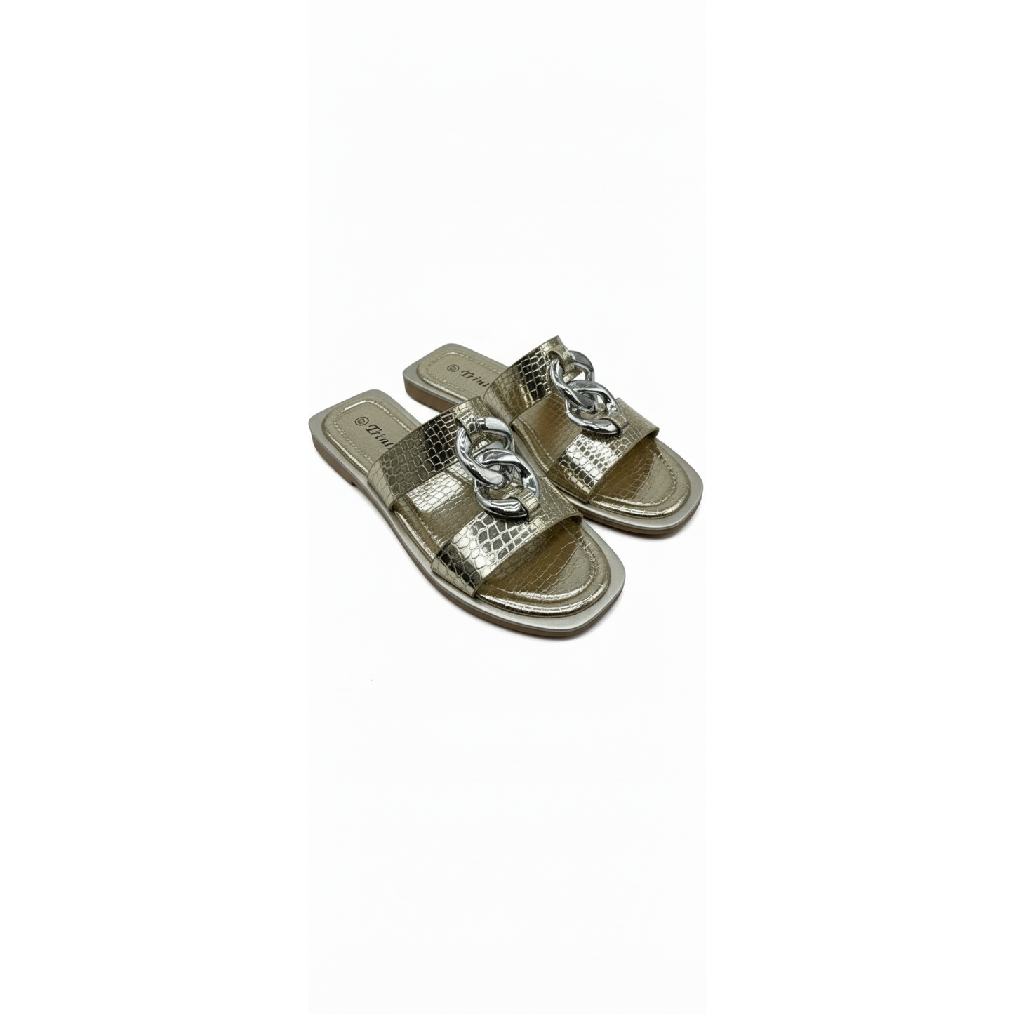 Comfortable Stylish Design Diamond Shiny Sandal