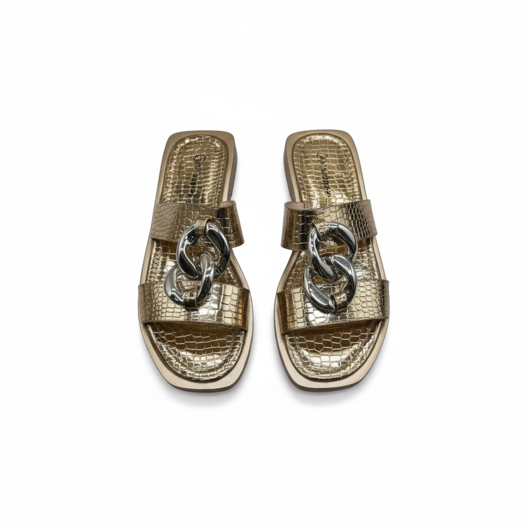 Comfortable Stylish Design Diamond Shiny Sandal