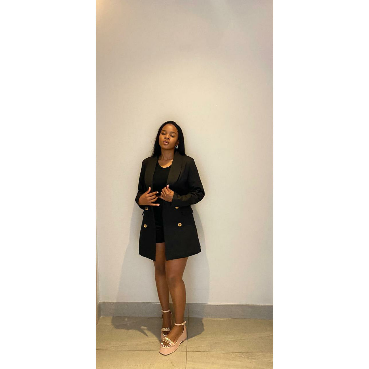 Long Formal Blazer Coat