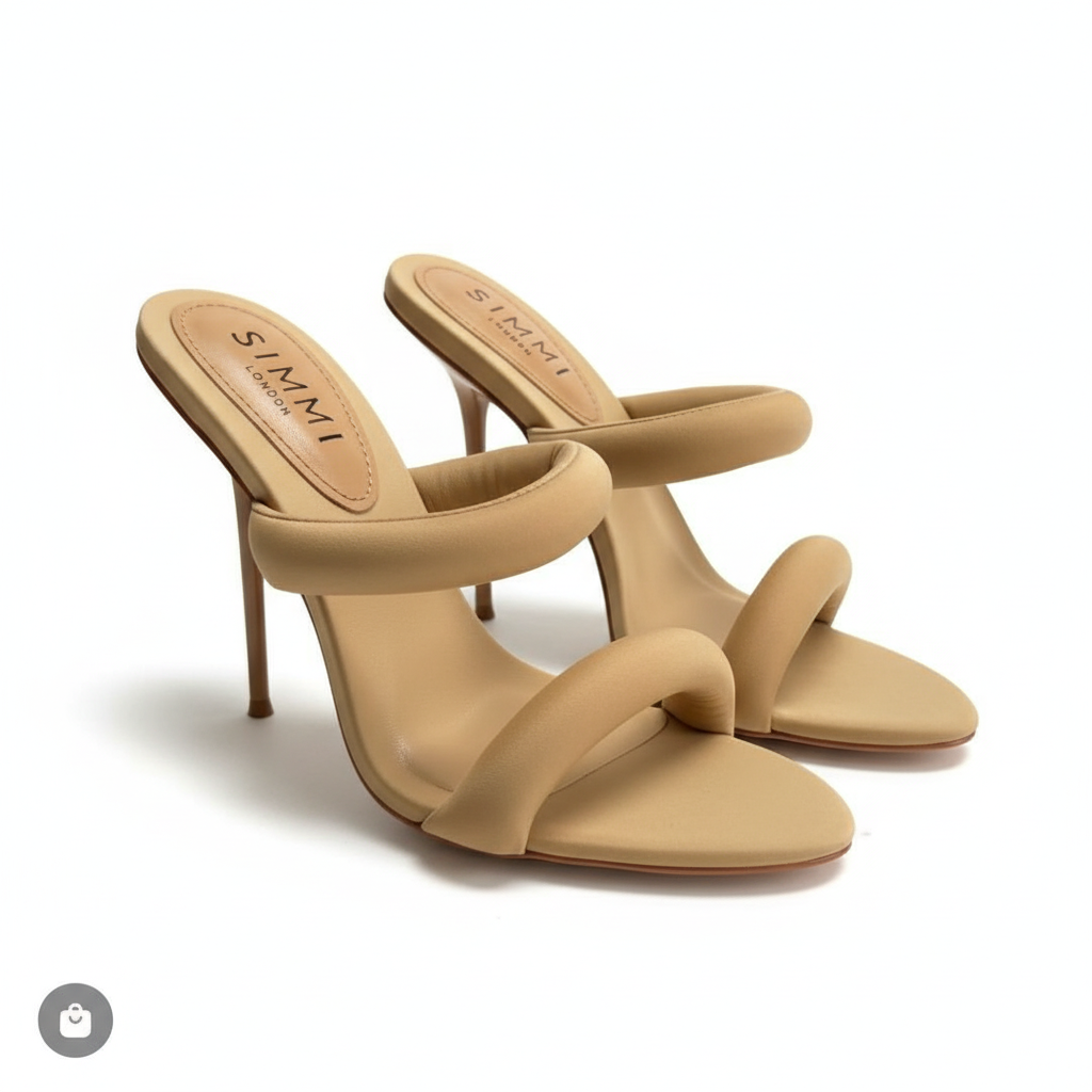 Push on high heel shoes