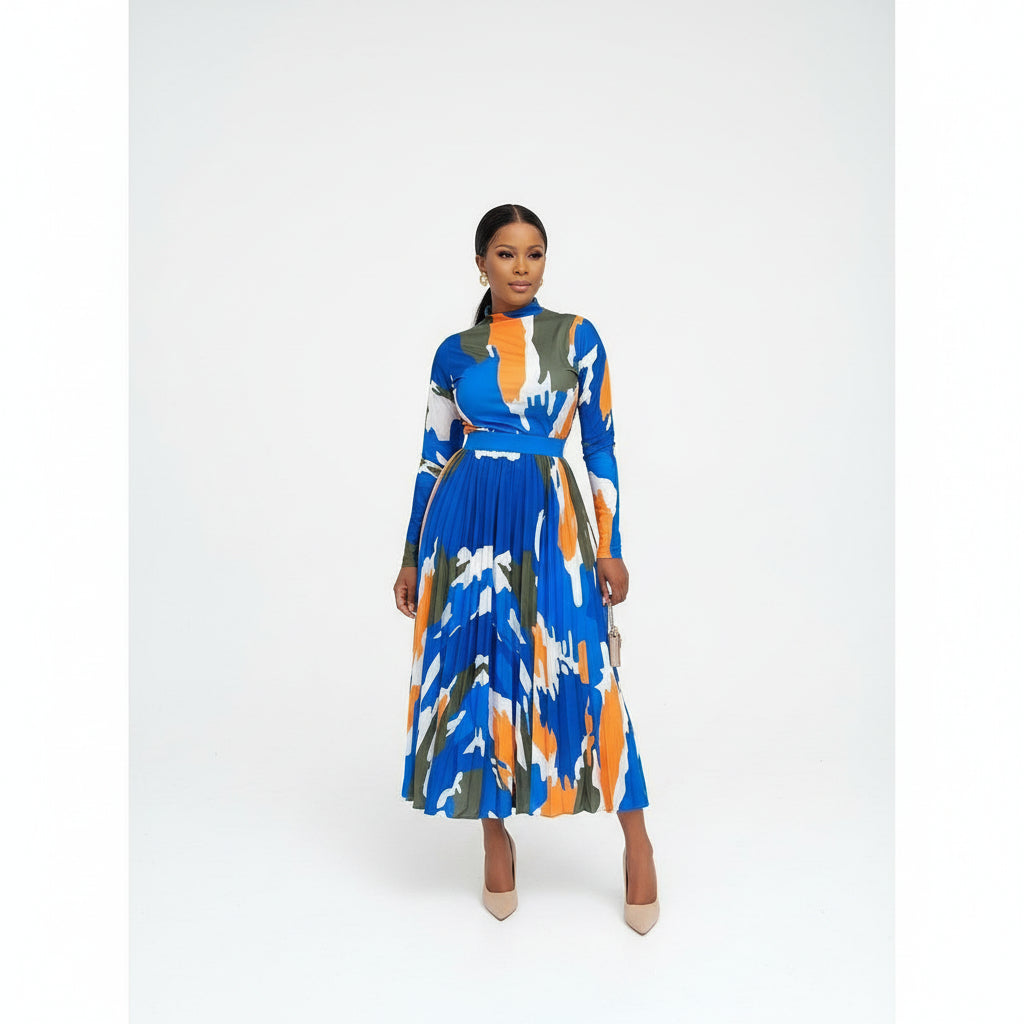 Elegant Patchwork 2 Pieces Set