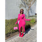 Side Slit Knitted Dress