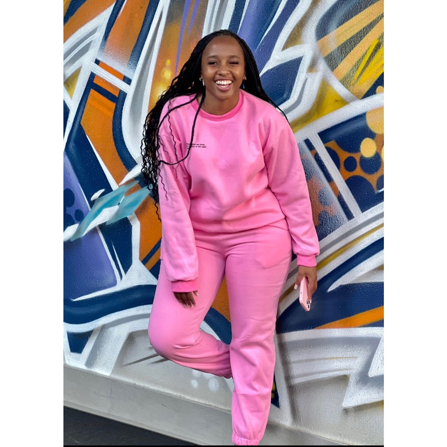 Round Neck Warm Tracksuit Set