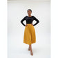 Suade Pleated Midi Skirts