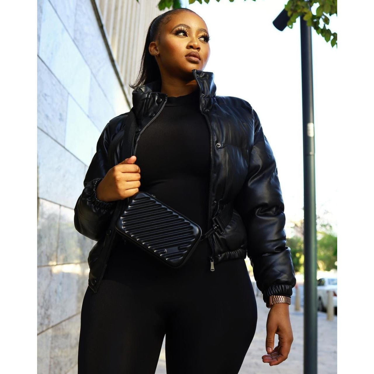 Thick Warm Short Parkas Coat.