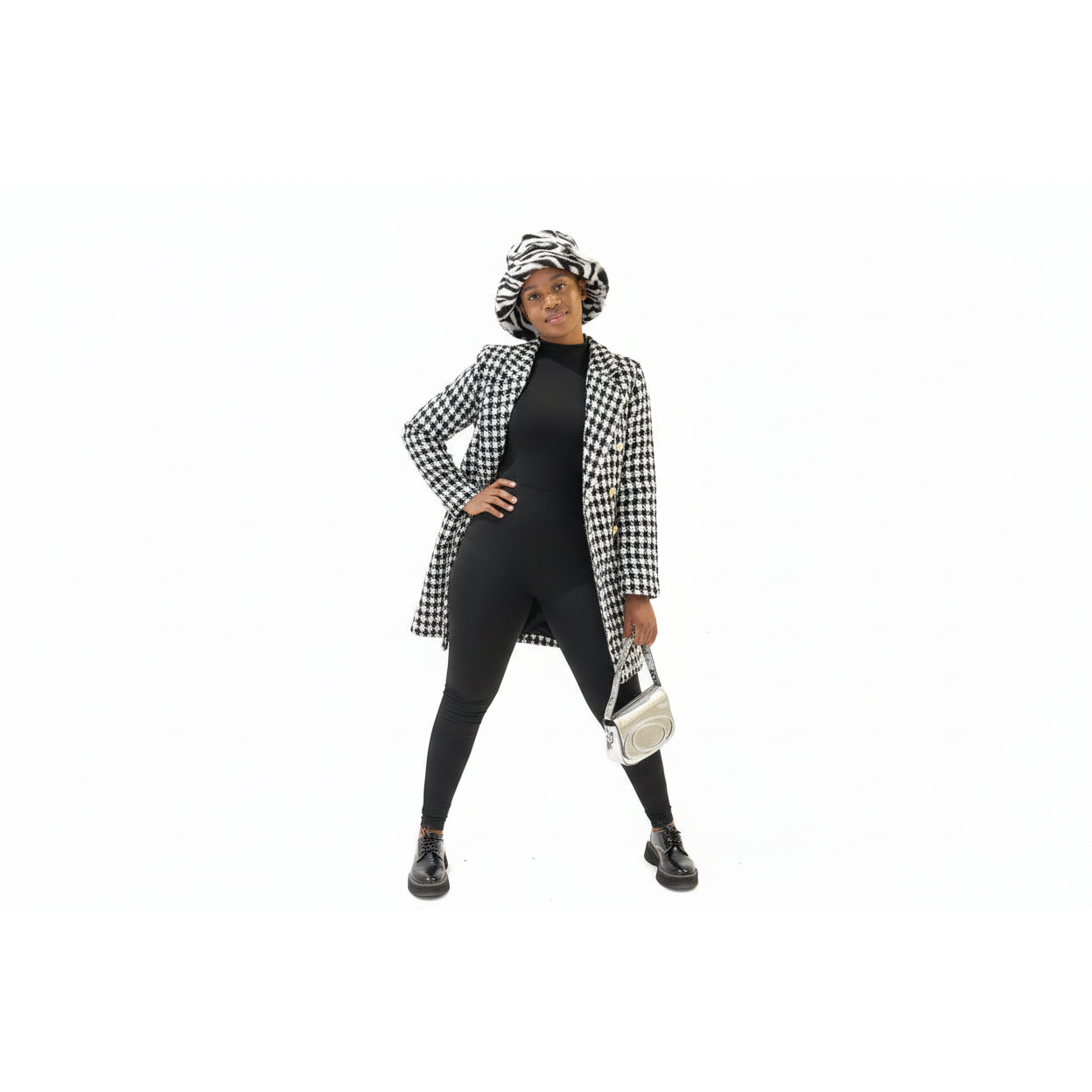 Vintage Plaid Coat