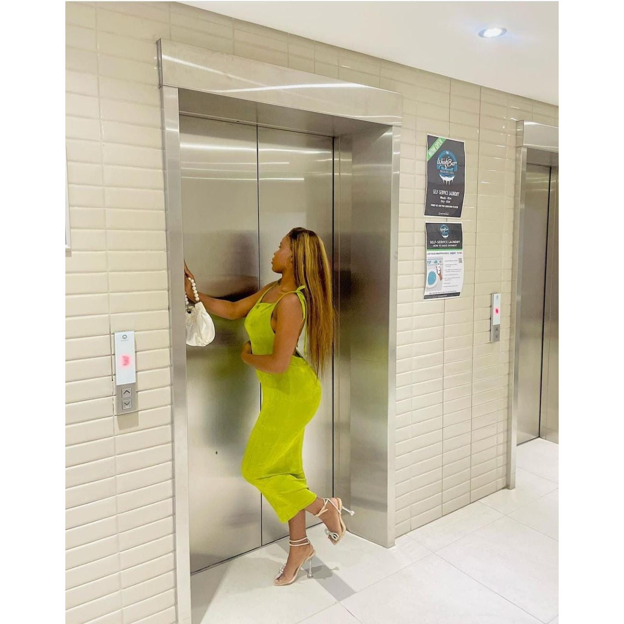 Backless Bodycon Dress.