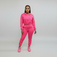Casual Solid Color Tracksuits