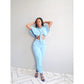 Short Sleeve Top and High Waisted Pant Set