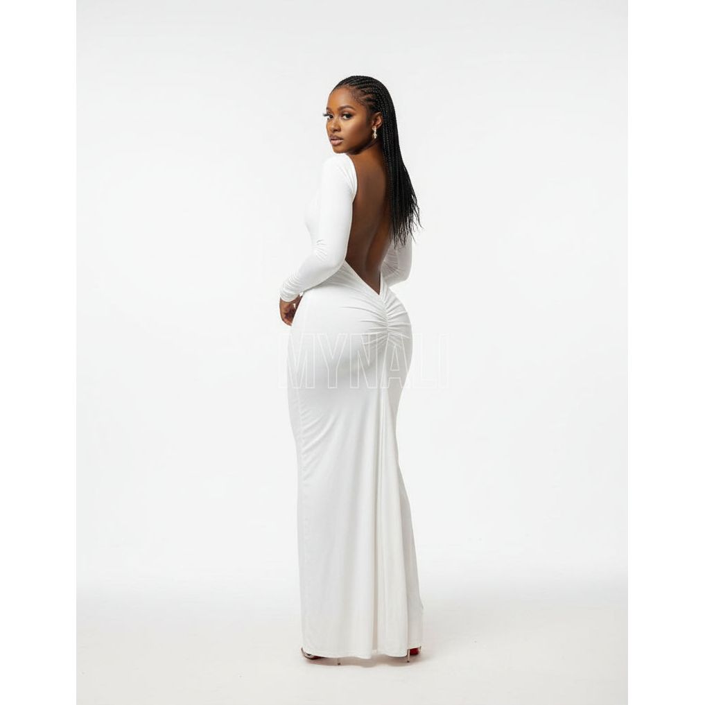 Backless Bodycon Dress
