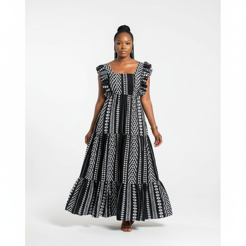 Sexy Sleeveless Maxi Dress