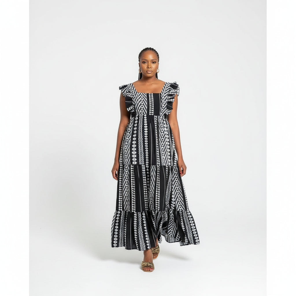 Sexy Sleeveless Maxi Dress