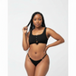 button tie bikini set