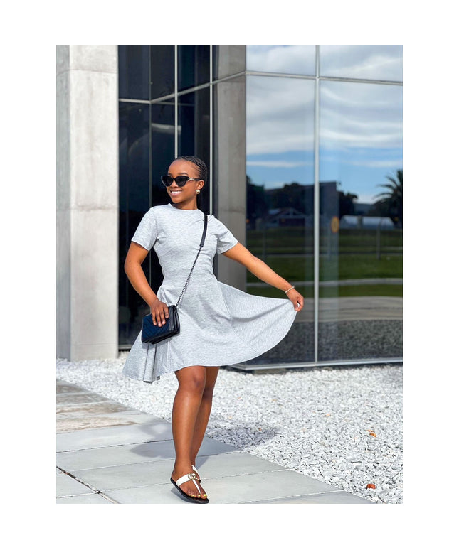 Casual Short Sleeve Midi Dress – YELLOW SUB TRADING