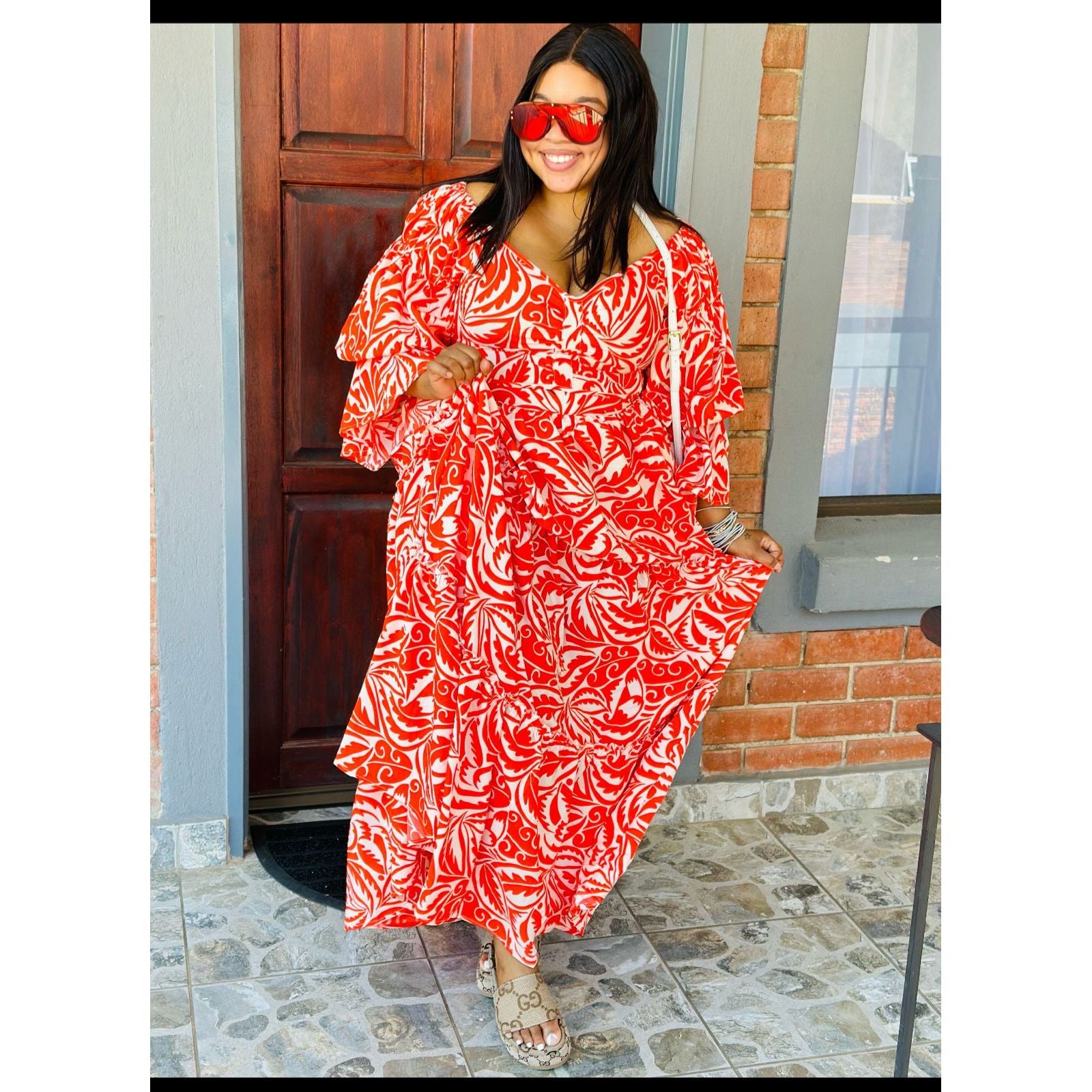 Sexy Floral Skirt And Top Set