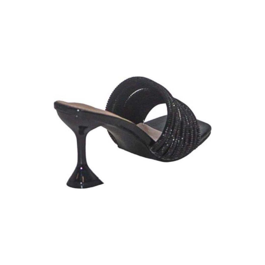 Square toe  high heel Pushing Sandel