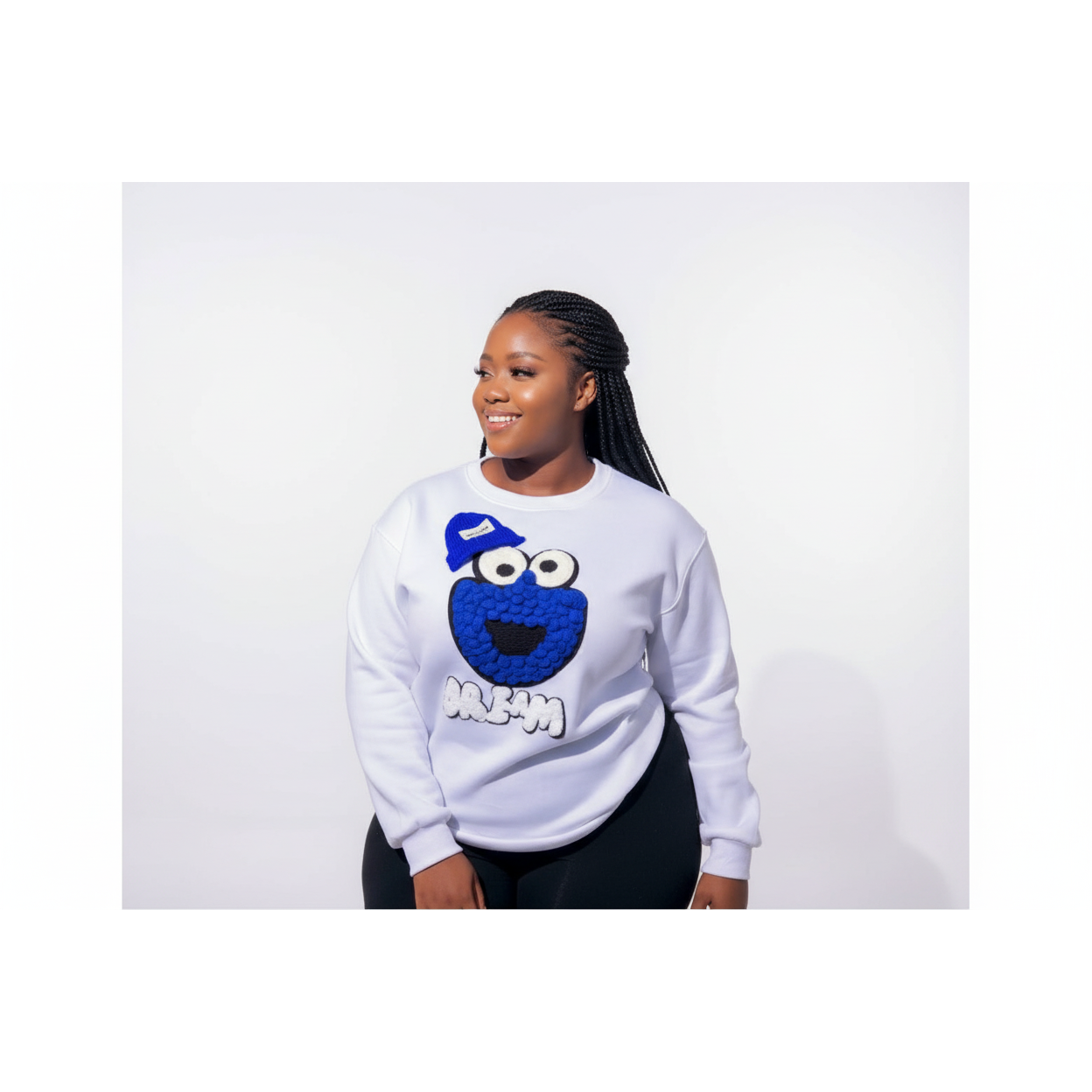 Cartoon Print Long Sleeve Top