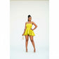 Sleeveless Pleated Mini Dress