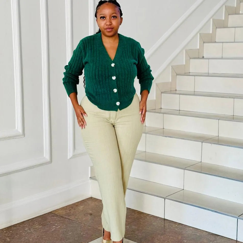 Long Sleeve V-Neck Top