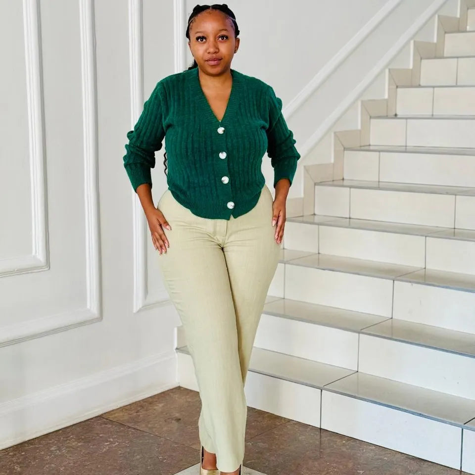 Long Sleeve V-Neck Top