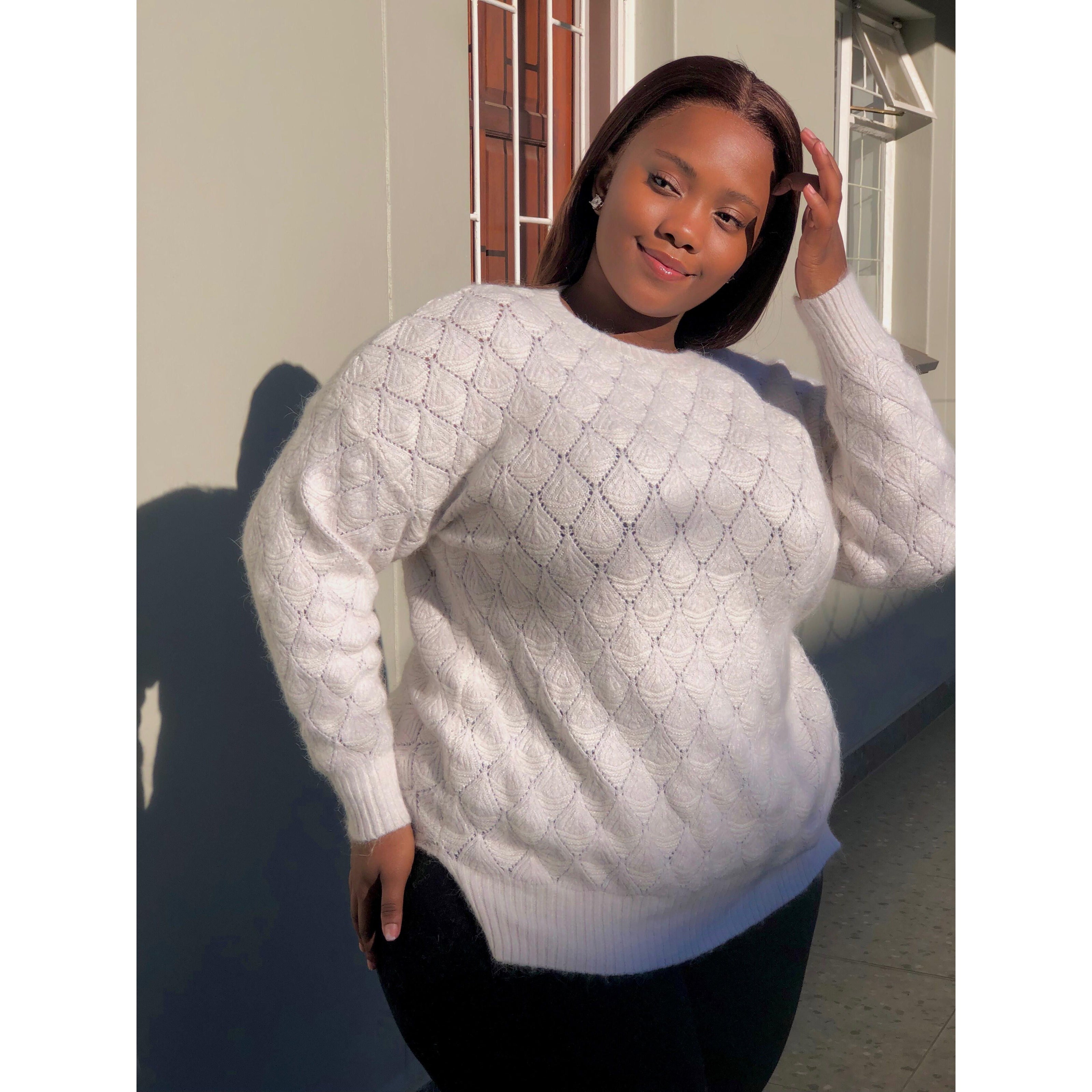 Round Neck Knitted Top