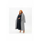 Long Vintage Buttoned Coat