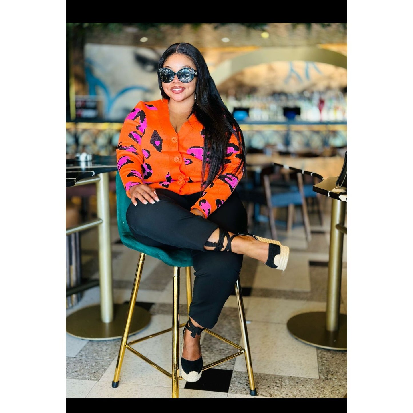 Over size winter Cardigan