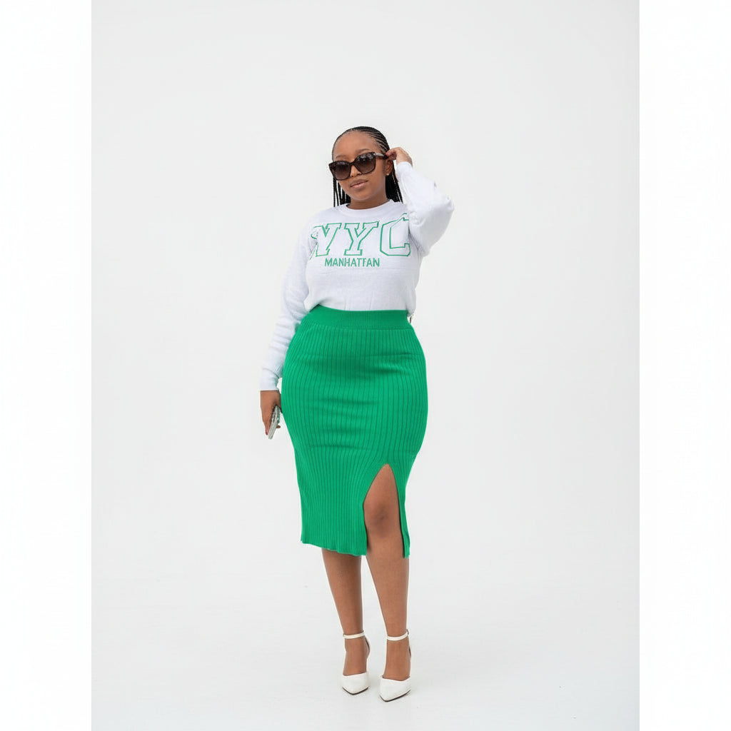 Sexy Knitted 3 Piece Set