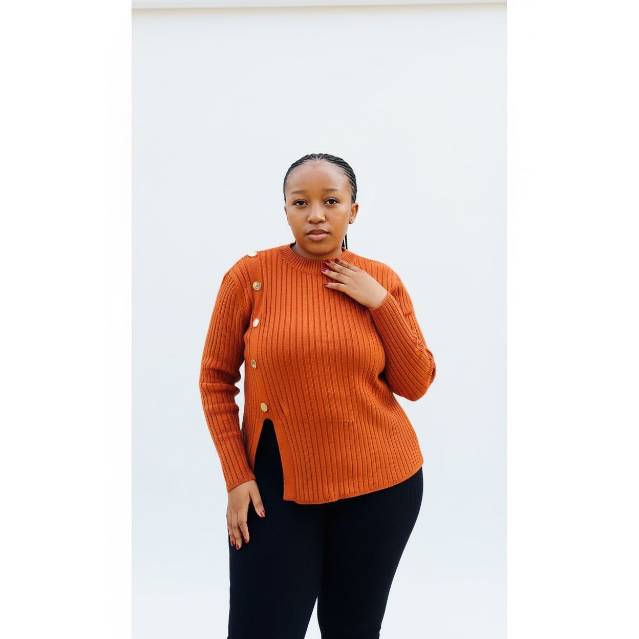 Sexy Round Neck Top