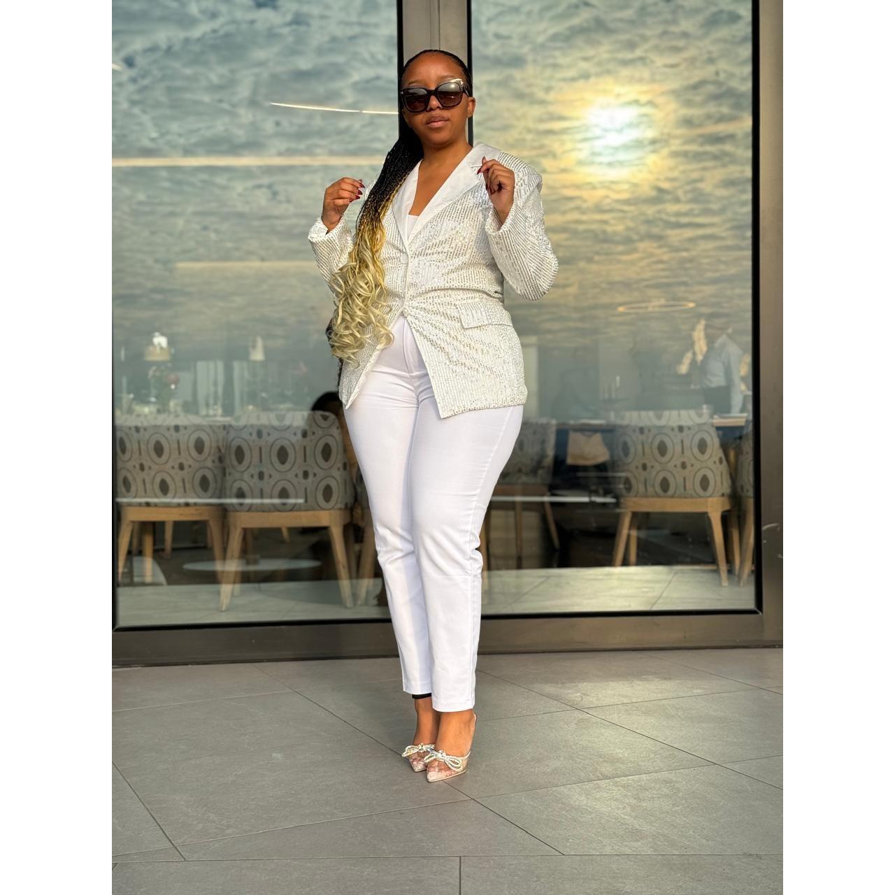 Formal Glitter Blazer