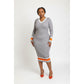 Knitted Round Neck Bodycon Dress