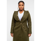 Vintage Turndown Collar Coat