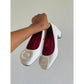 Comfortable Closed Toe Chunky Heel Shoes.