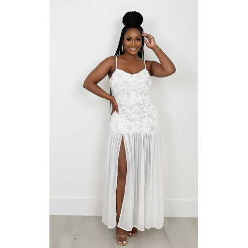 Sexy Elegant Lace Cami Maxi Dress