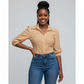 Women's Puff 3/4 Sleeve Sweaters Shirt Top