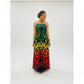 Rasta Sleeveless Maxi Summer Dress