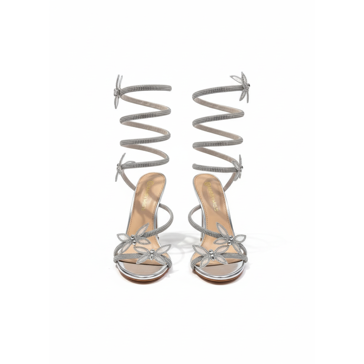 Ladies Spiral Butterfly Heels