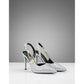 Sling Back Pointy Toe Stiletto Heel
