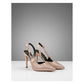 Sling Back Pointy Toe Stiletto Heel