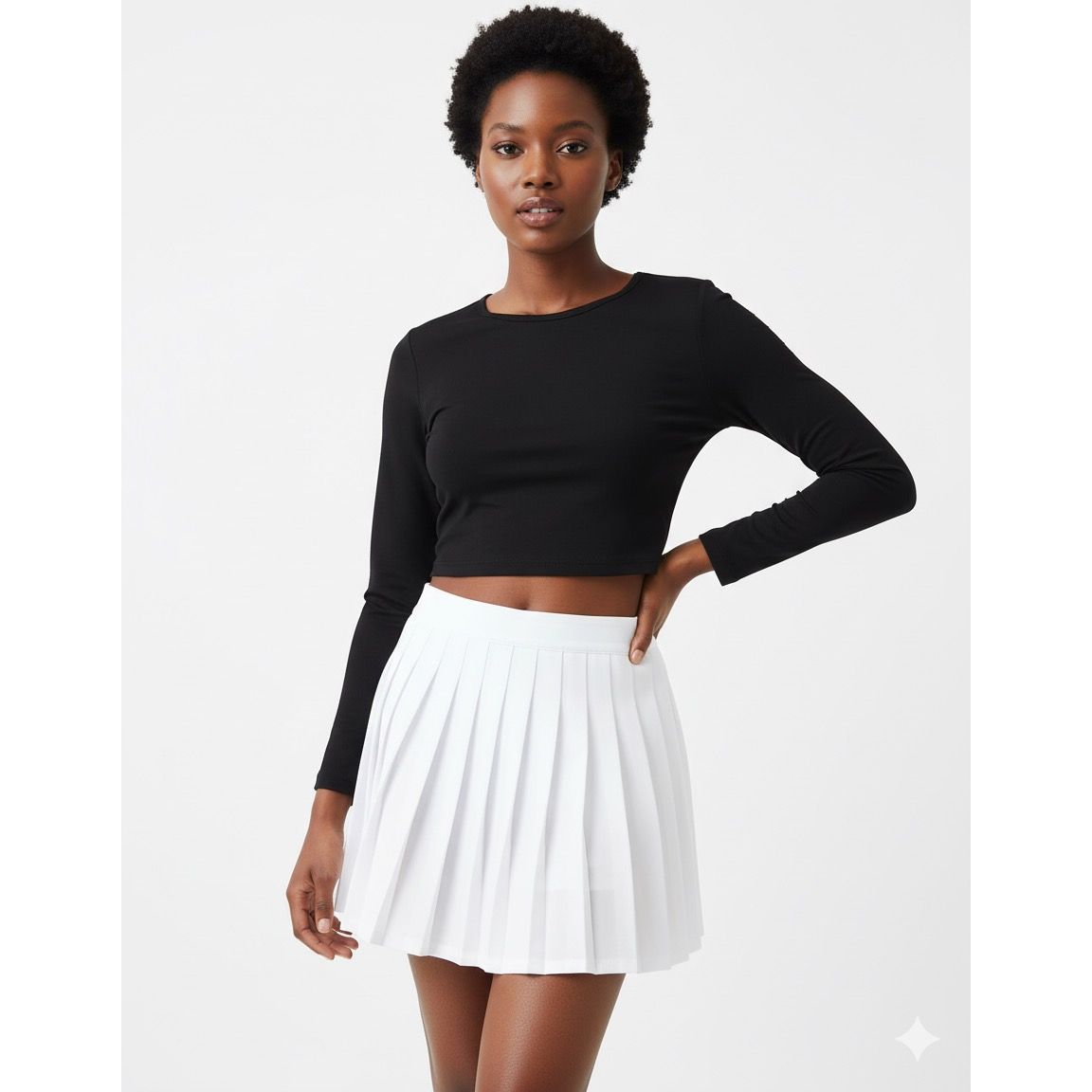 Mini Pleated Skirt