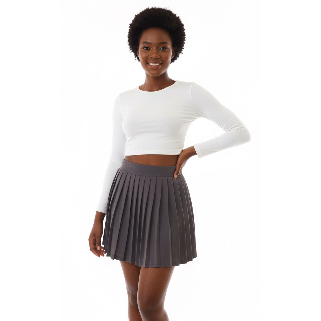 Mini Pleated Skirt