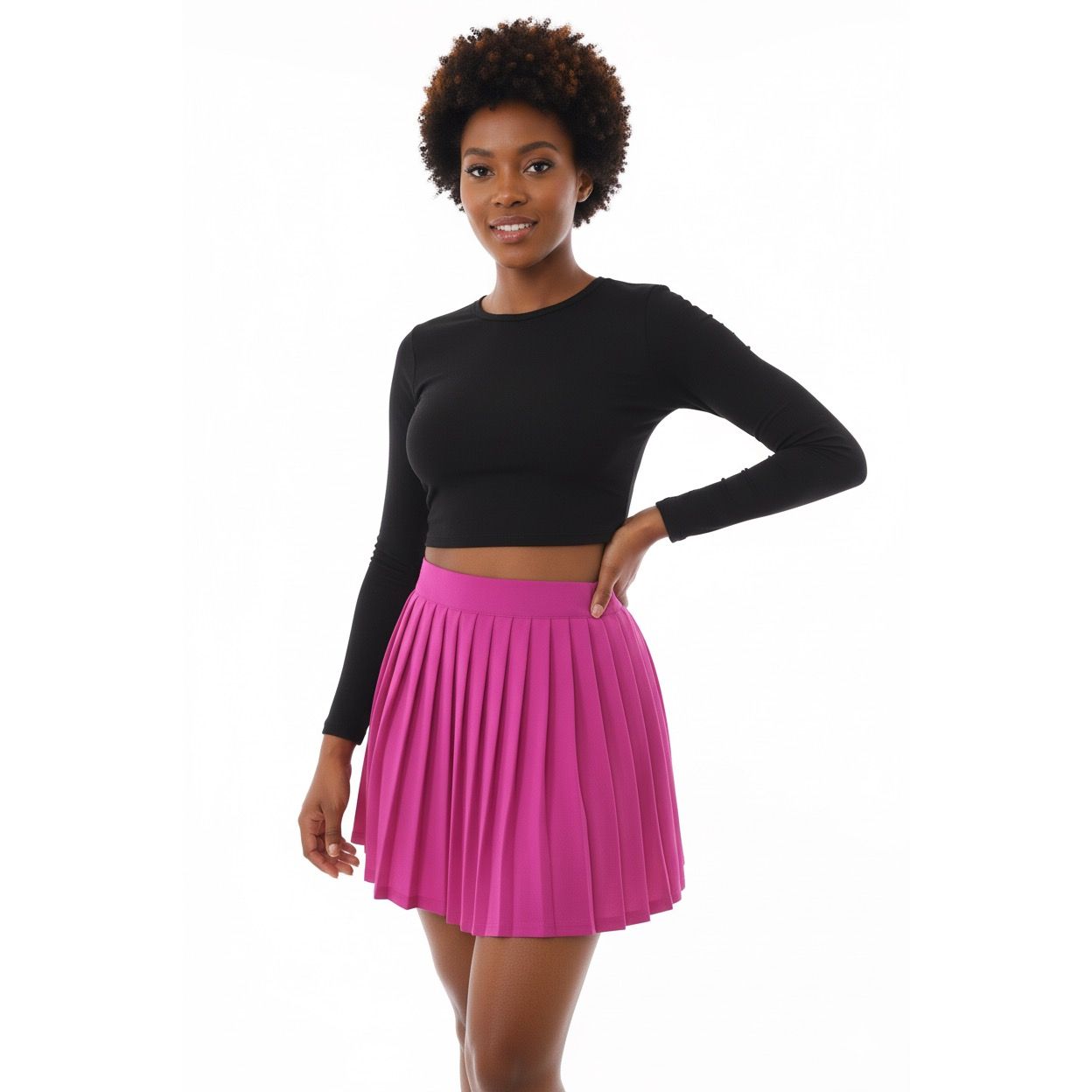 Mini Pleated Skirt