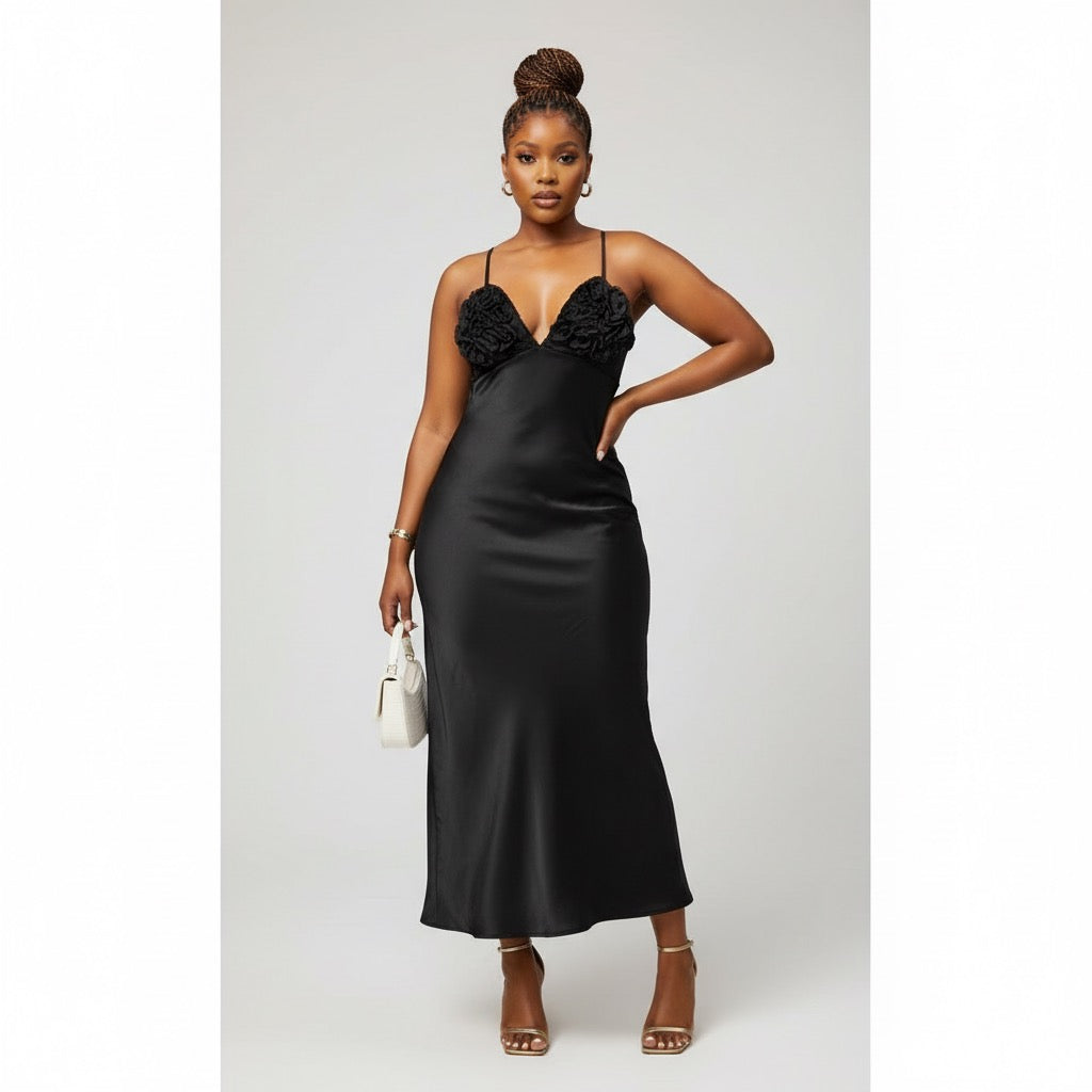 Backless Lace Up Hip Package Bodycon Evening Dress