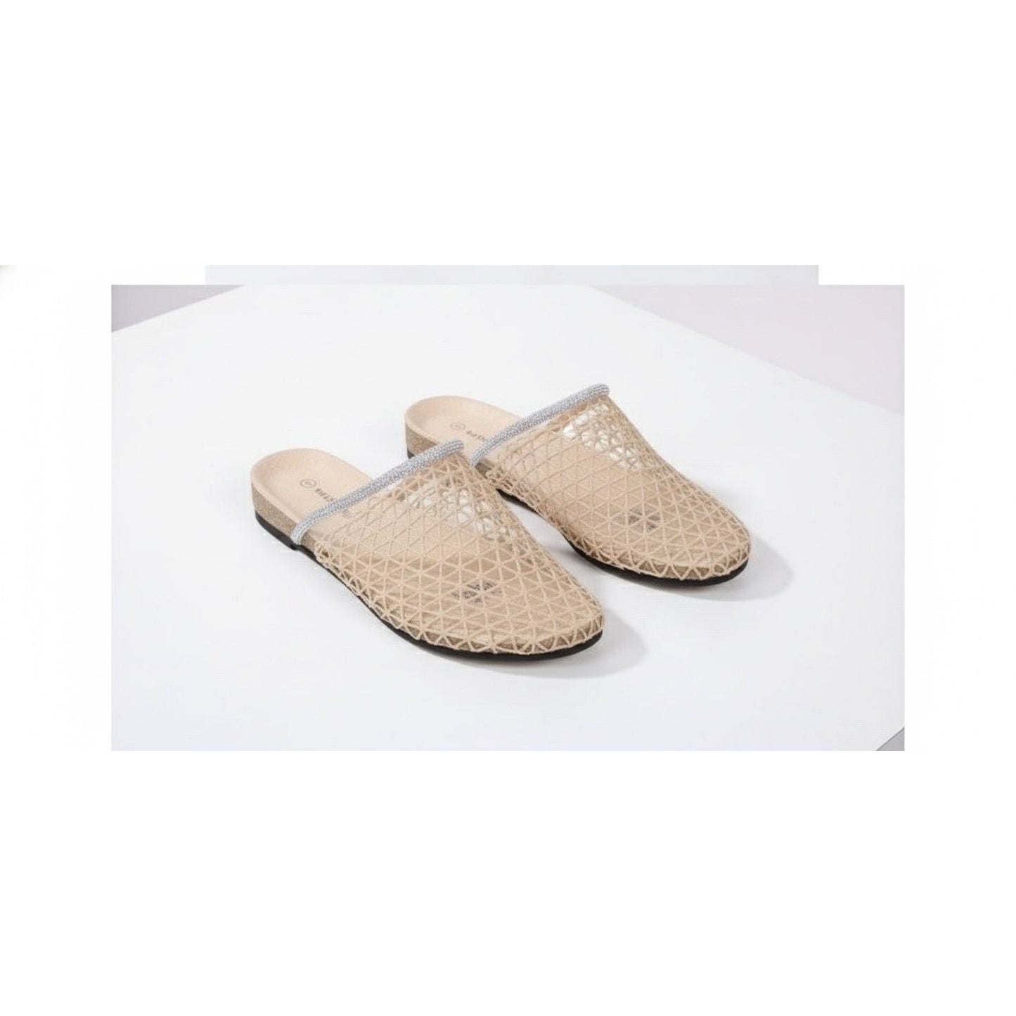 Women's mesh slide sandals