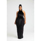 Elegant Halter Sleeveless Bodycon Dress