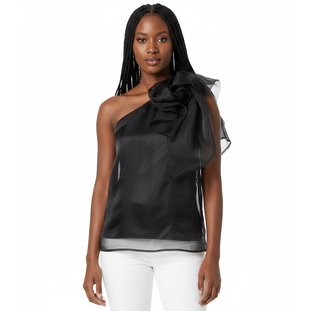 Sleeveless Bowtied Top