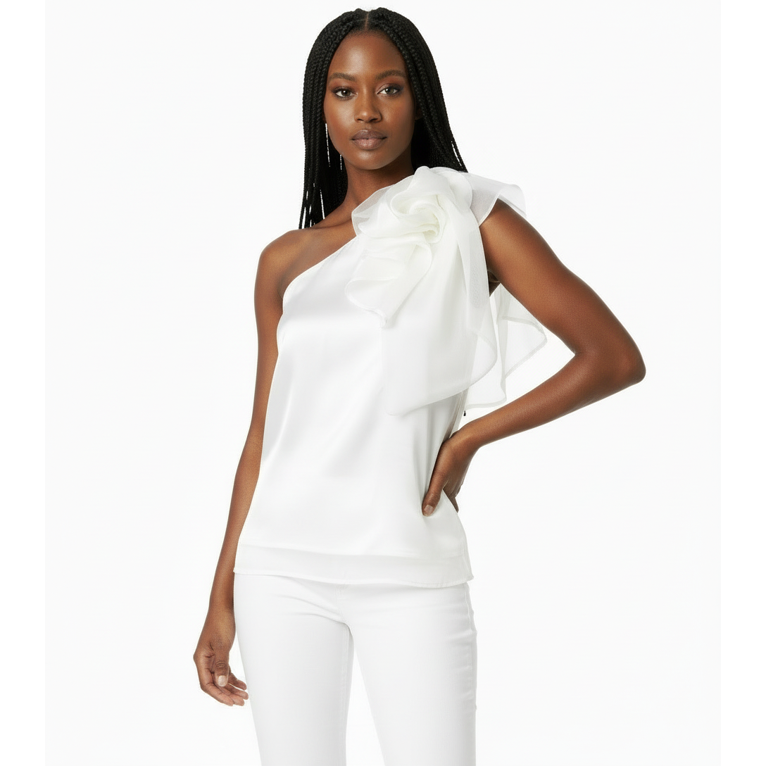 Sleeveless Bowtied Top