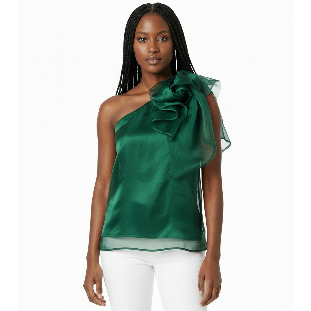 Sleeveless Bowtied Top