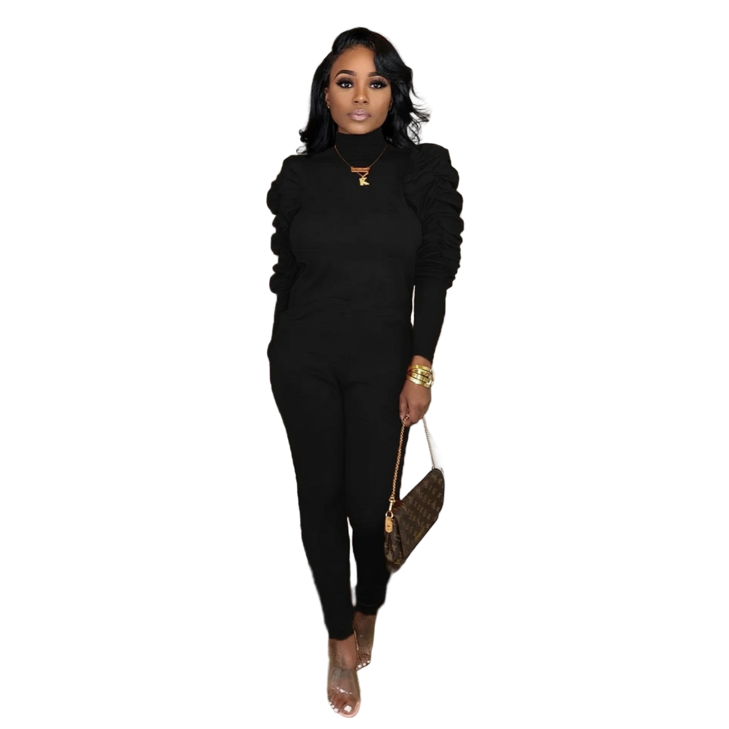 Tracksuit Knitted Set 