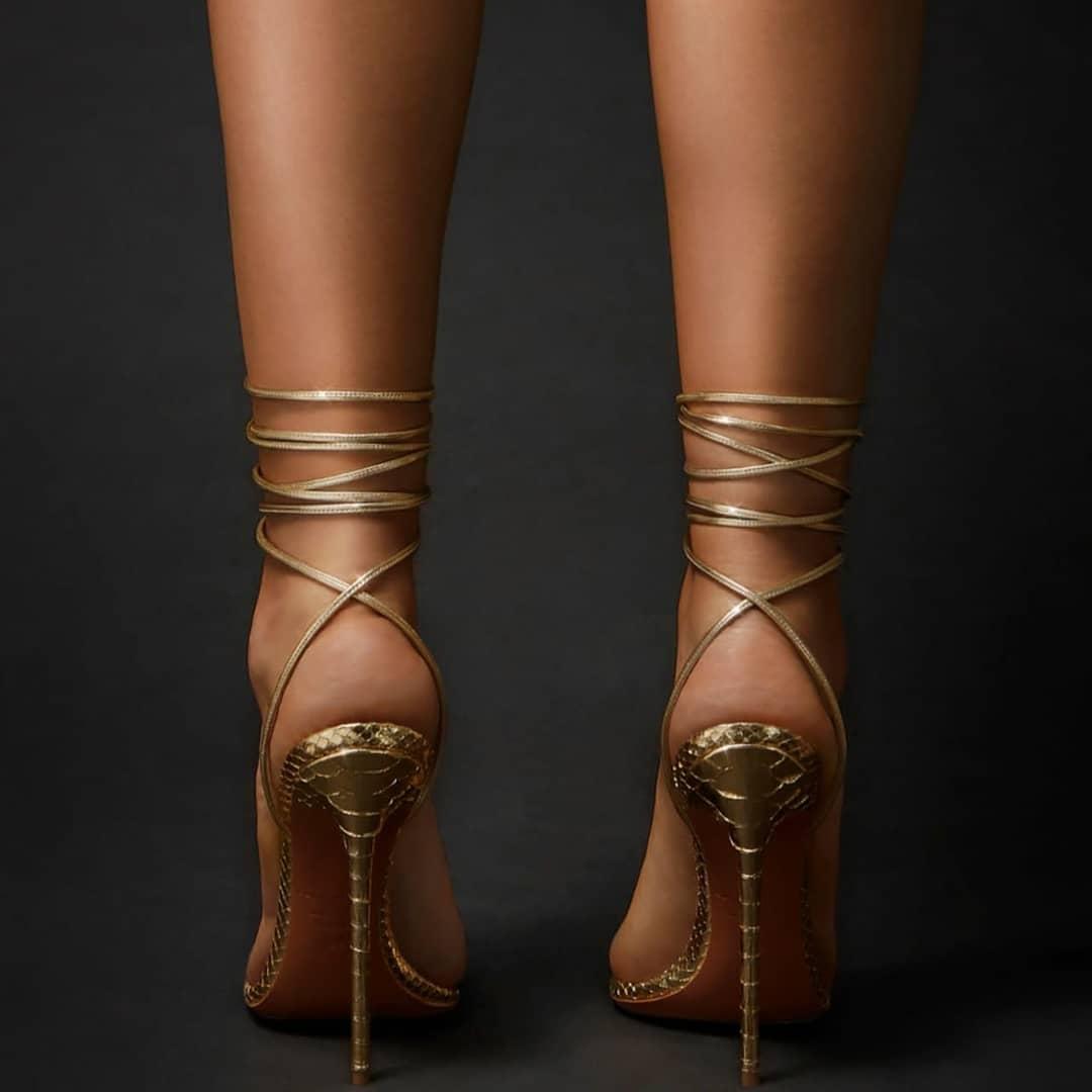 Ankle Straps Stiletto High Heel